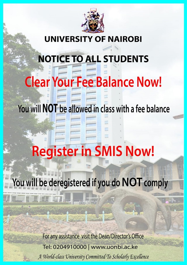 Notice To Students