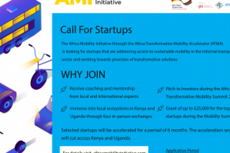 Africa Mobility Initiative (AMI) Opens Call for Startups