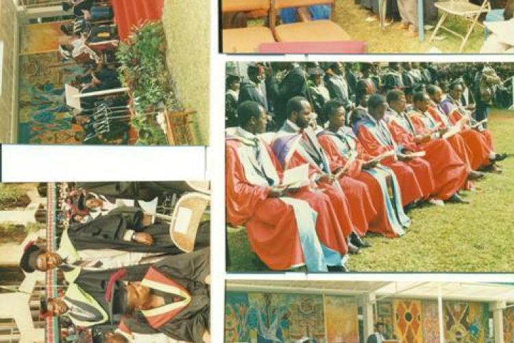 Participants of the 1988 Graduation Ceremony