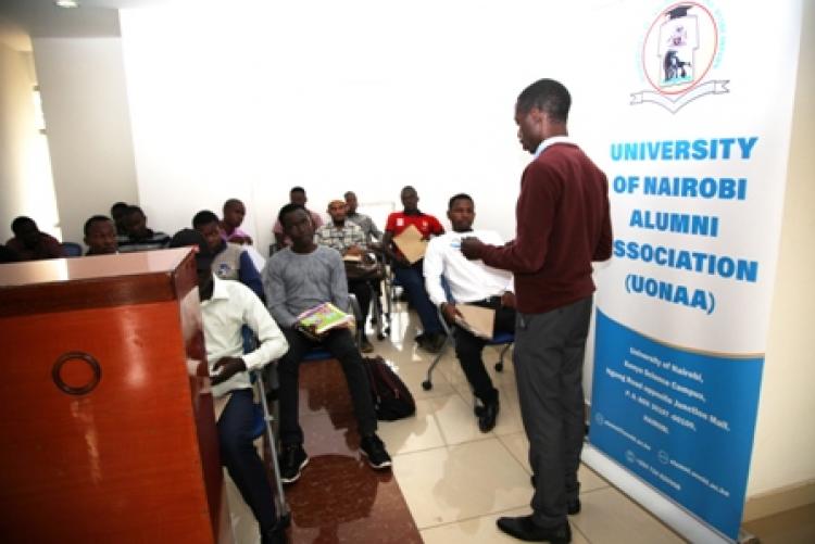 A discussion during the UONAA monthly Meeting