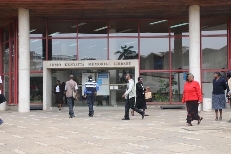 Jomo Kenyatta Memorial Library Entrance