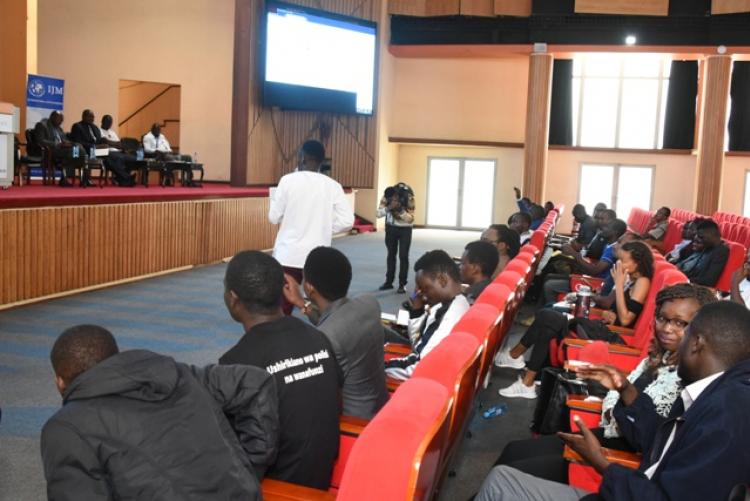 National Students Public Dialogue  held at Taifa Hall event