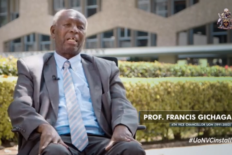 Prof.Francis Gichaga_ 4th Vice Chancellor UON (1991-2002)