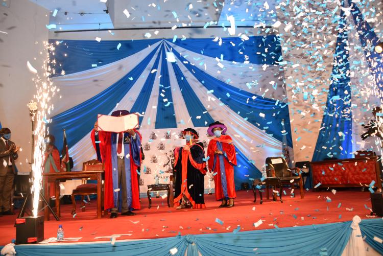 Prof. Kiama finally Installed as the 8th Vice Chancellor Of the University of Nairobi